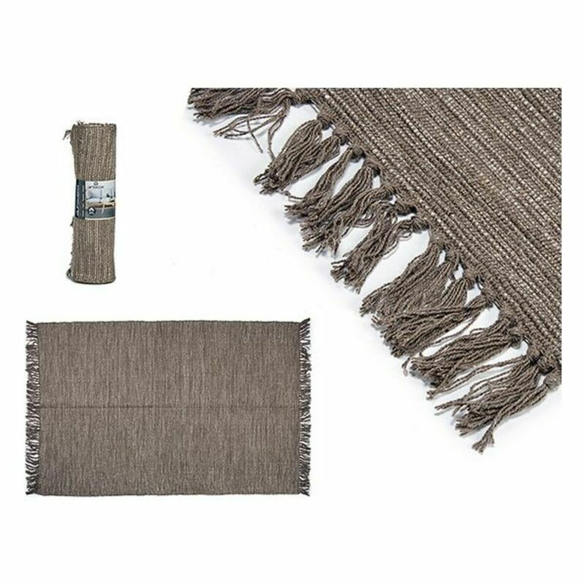 Matto Gift Decor Ruskea 120 x 80 x 1 cm 10 x 40 x 10 cm (2 osaa)